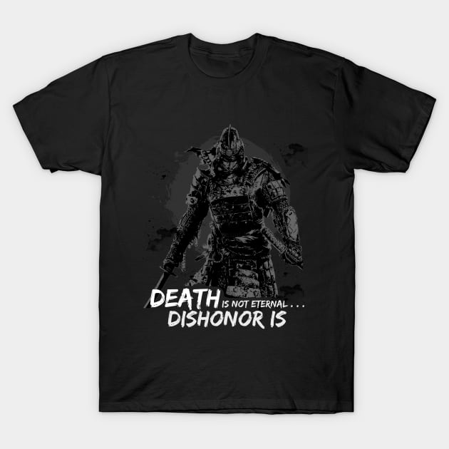 Japanese Quote Samurai T-Shirt by Anime Gadgets